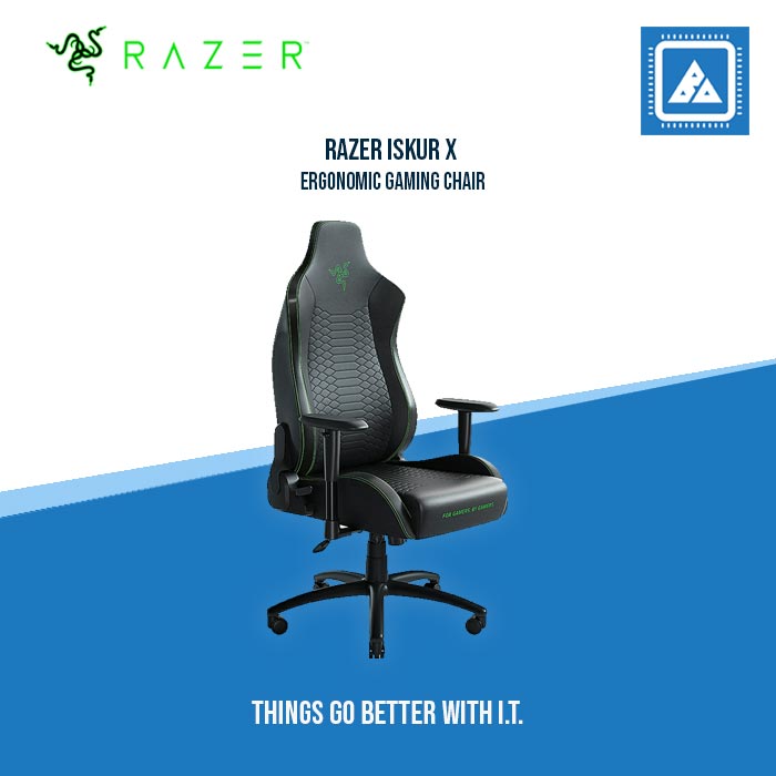 RAZER ISKUR X ERGONOMIC GAMING CHAIR RAZER ISKUR X ERGONOMIC GAMING CHAIR